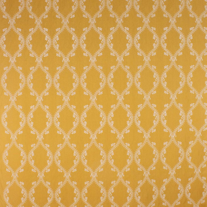 Oakville Trellis Goldenrod by RM CoCo Fabric Prive Vol 2 56% Linen 29% Polyester 15% Cotton See Sample 0 Horizontal: 6.59.5 54  - Fabric Carolina -