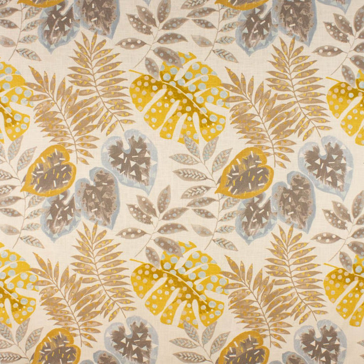 Tropix Goldenrod by RM CoCo Fabric Prive Vol 2 55% Linen 45% Viscose See Sample 0 Horizontal: 25 and Vertical: 24.5 52 - Fabric Carolina -