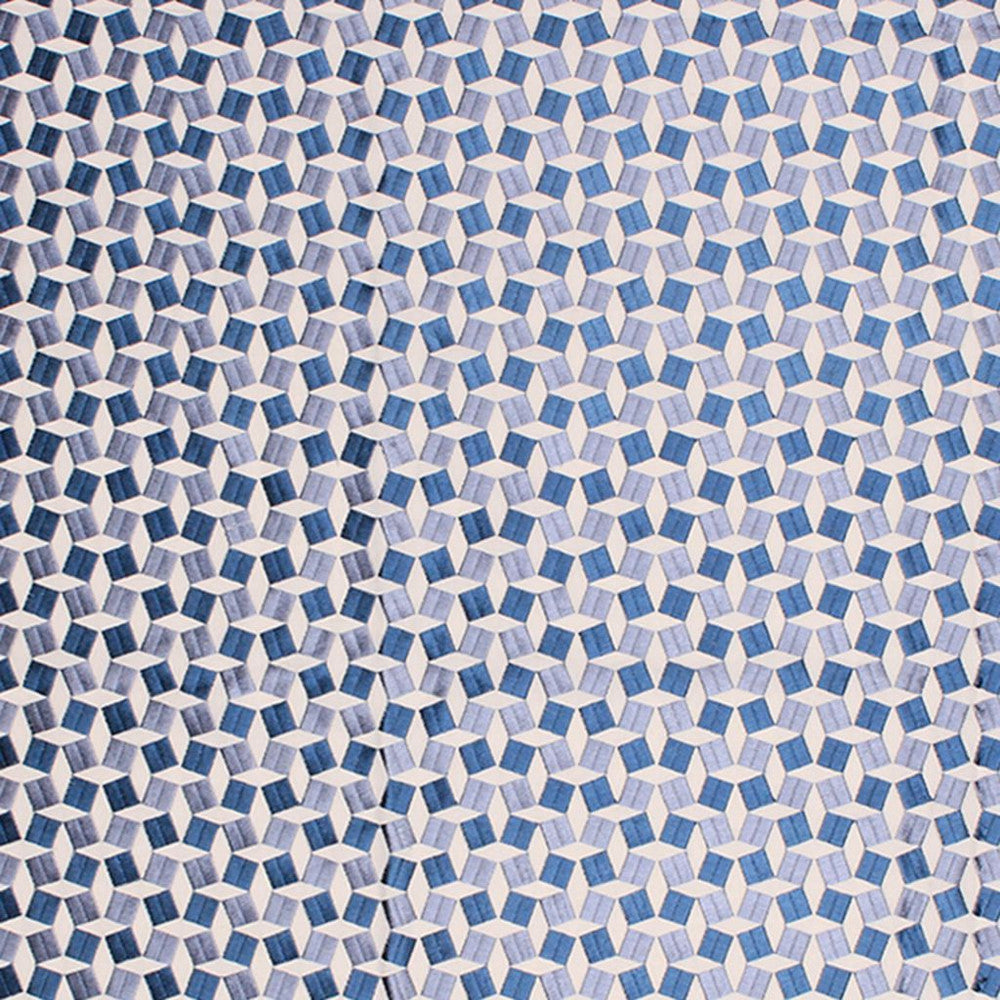 Cubist Off White by RM CoCo Fabric Prive Vol 3 73% Polyester 27% Cotton See Sample 0 Horizontal: 3.63 and Vertical: 1.88 54 - Fabric Carolina -