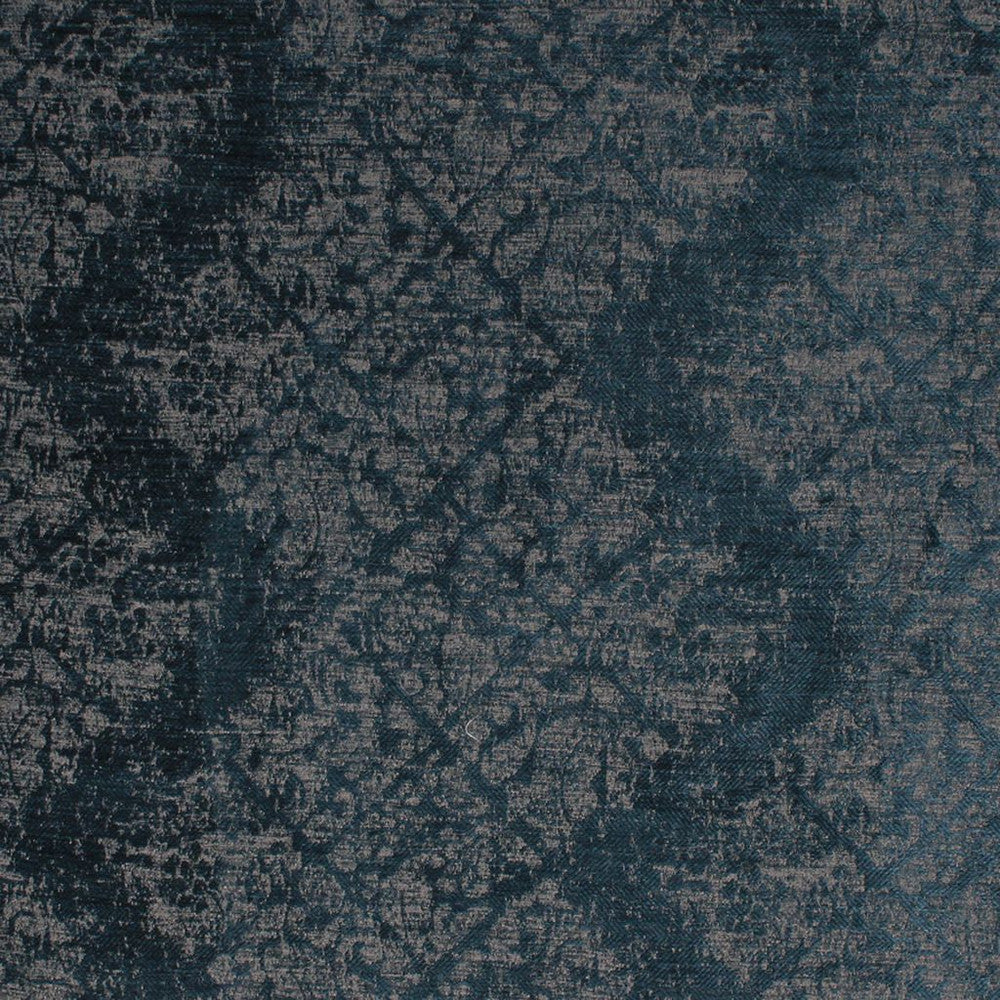 Donatello Damask Peacock by RM CoCo Fabric Prive Vol 3 80.13% Rayon 19.87% Polyester See Sample 60000 Horizontal: 2724.5 55  - Fabric Carolina -