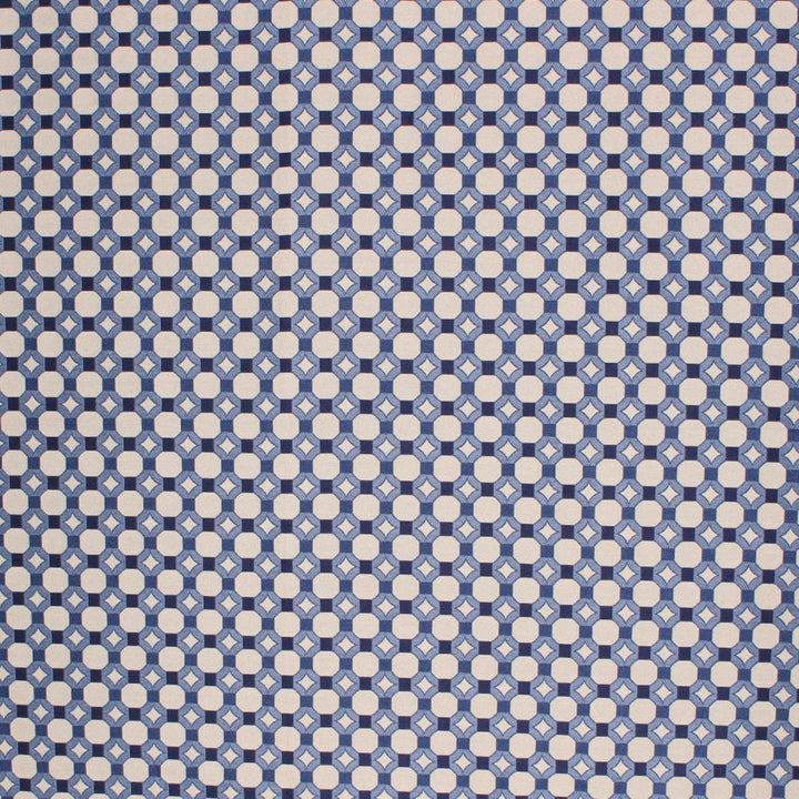 Inner Circle Cobalt by RM CoCo Fabric Prive Vol 3 64% Rayon 36% Polyester See Sample 15000 Horizontal: 1.63 and Vertical: 1.63 54 - Fabric Carolina -