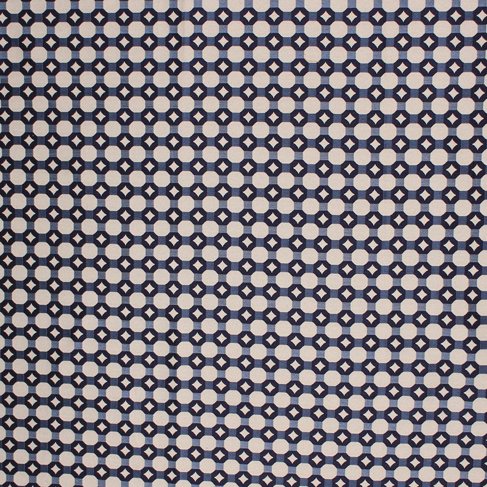 Inner Circle Sapphire by RM CoCo Fabric Prive Vol 3 64% Rayon 36% Polyester See Sample 15000 Horizontal: 1.631.63 54  - Fabric Carolina -