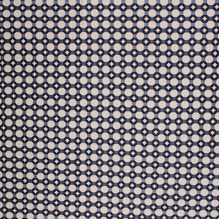 Inner Circle Sapphire by RM CoCo Fabric Prive Vol 3 64% Rayon 36% Polyester See Sample 15000 Horizontal: 1.631.63 54  - Fabric Carolina -
