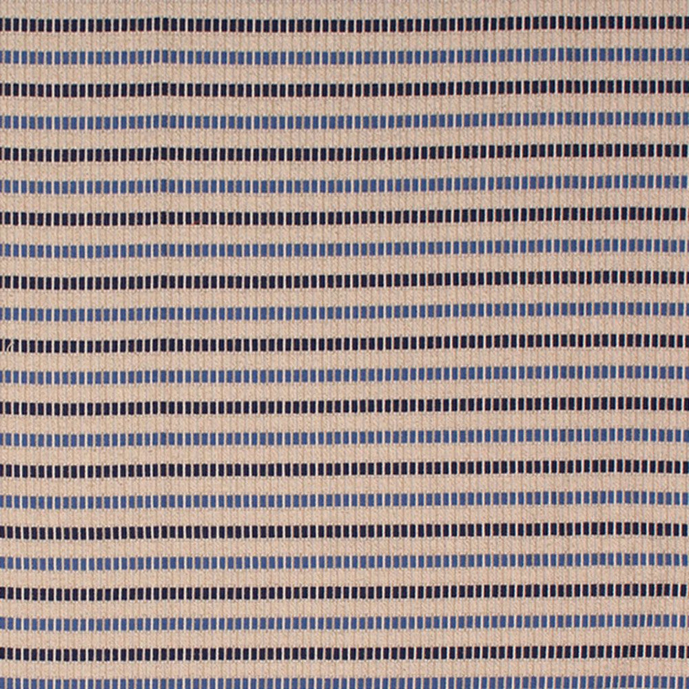 Straight & Narrow Indigo by RM CoCo Fabric