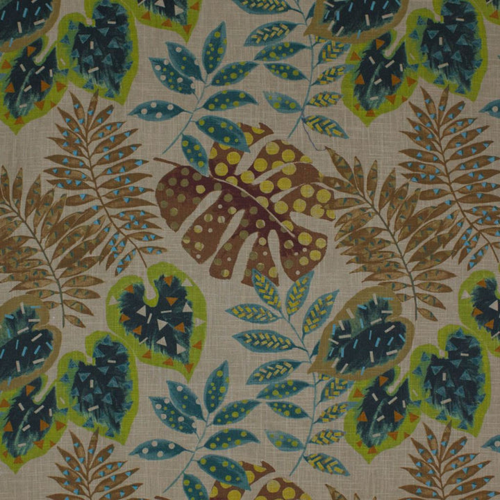 Tropix Turquoise by RM CoCo Fabric