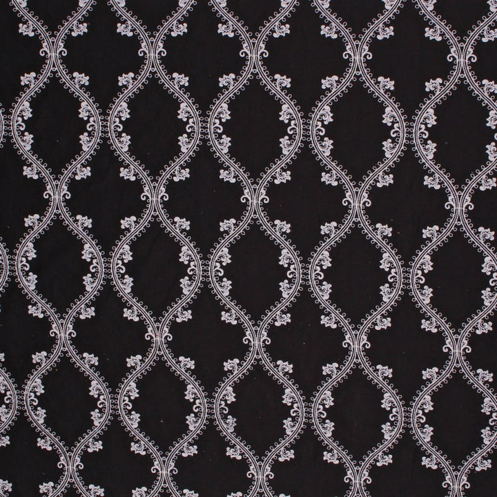 Oakville Trellis Tuxedo by RM CoCo Fabric Prive Vol 4 56% Linen 29% Polyester 15% Cotton See Sample 0 Horizontal: 6.5 and Vertical: 9.5 54 - Fabric Carolina -