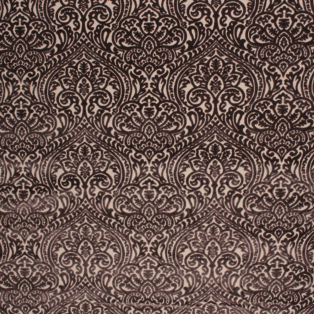St. Honoré Damask Charcoal by RM CoCo Fabric Prive Vol 4 65% Viscose 21% Spun Polyester See Sample 0 Horizontal: 13.75 and Vertical: 19.63 59 - Fabric Carolina -