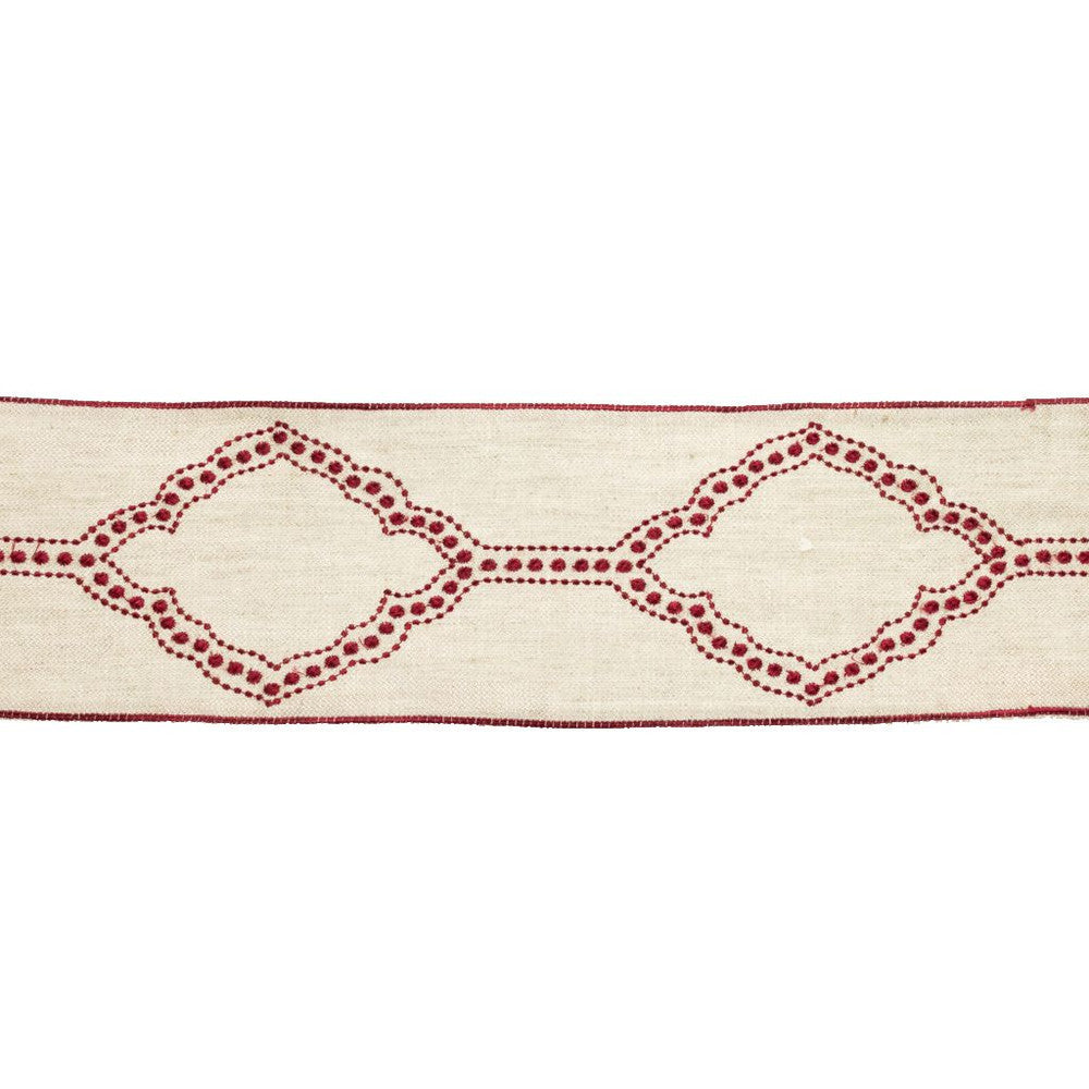BD112 4.75" Border Begonia by RM CoCo Trim Artisano Collection Trim Book Base: 100% Linen Embroidery: 100% Rayon See Sample 0 Horizontal: 4.75 and Vertical: 7.85 4.75 - Fabric Carolina -