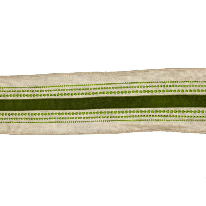 BD117 5" Border Sprite by RM CoCo Trim Artisano Collection Trim Book Base: 100% Linen Embroidery:100% Rayon See Sample 0 Horizontal: 5 and Vertical: 0 5 - Fabric Carolina -