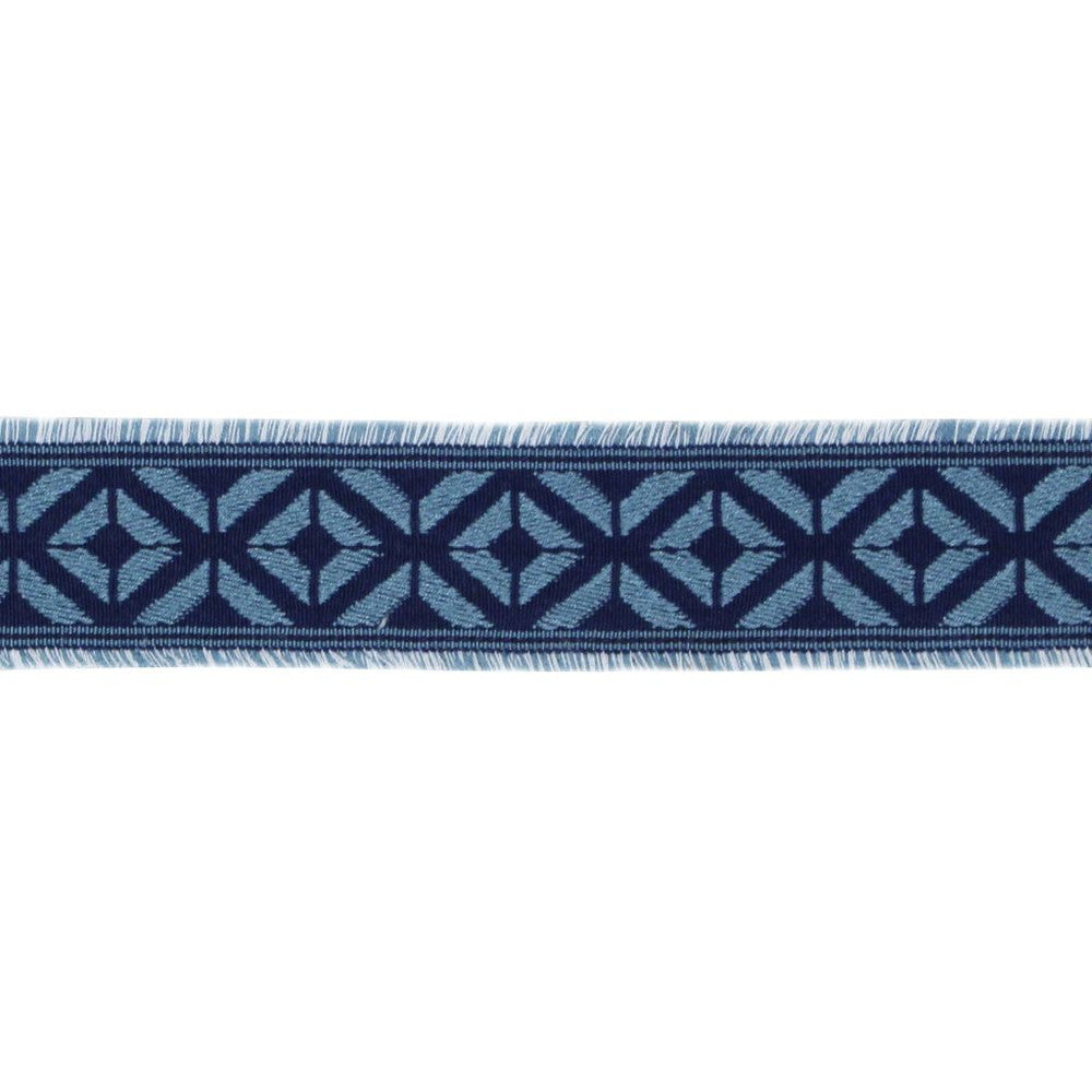 BD101 BORDER 2 3/8" GROTTO BLUE by RM CoCo Trim Bahama Breeze 91% Acrylic 9% Polyester See Sample 0 Horizontal: 0 and Vertical: 0 2.38 - Fabric Carolina -