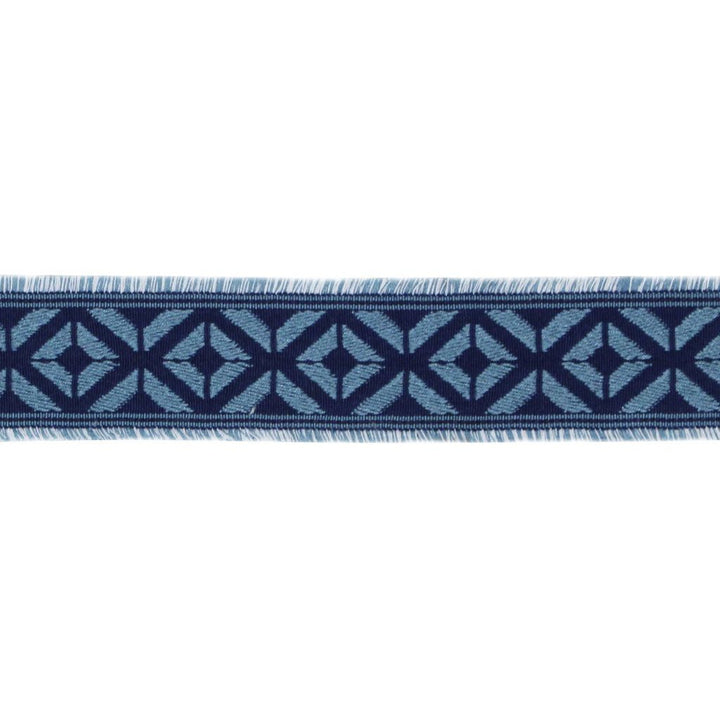 BD101 BORDER 2 3/8" GROTTO BLUE by RM CoCo Trim Bahama Breeze 91% Acrylic 9% Polyester See Sample 0 Horizontal: 0 and Vertical: 0 2.38 - Fabric Carolina -