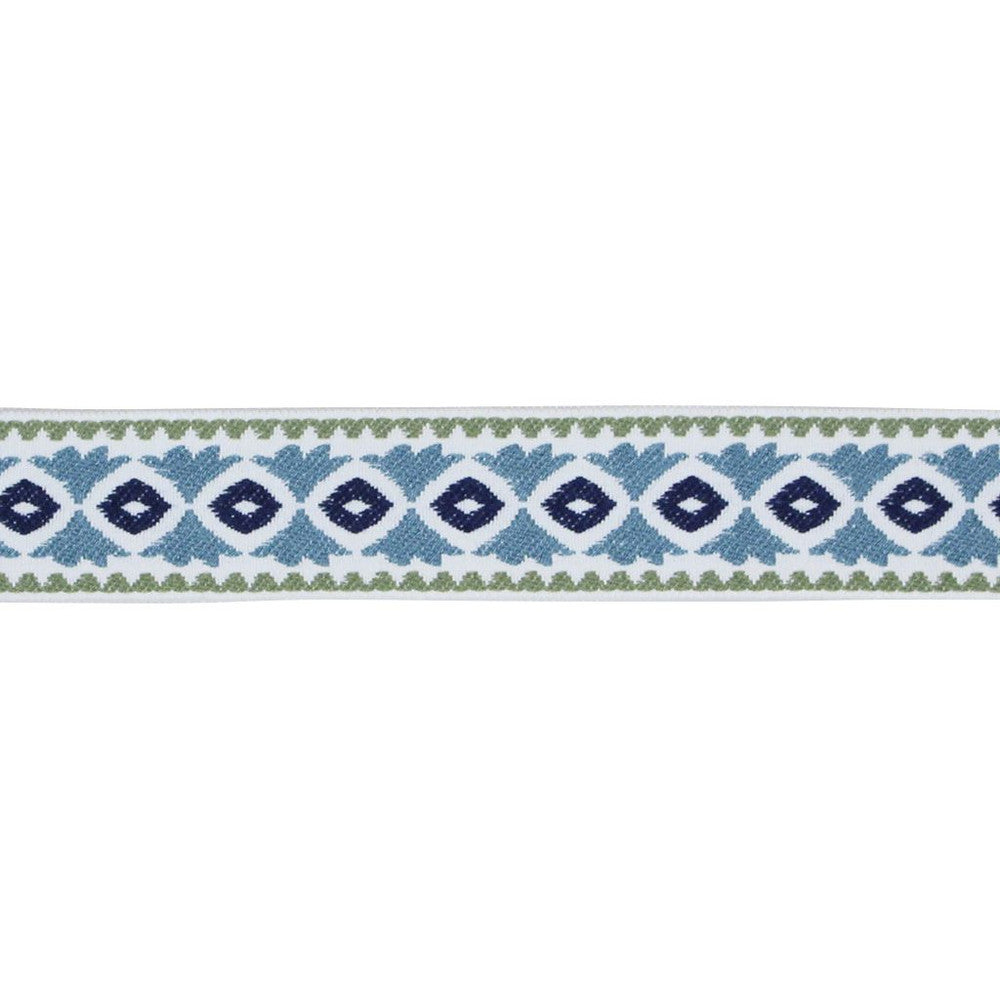 BD102 BORDER 2" AQUAMARINE by RM CoCo Trim Bahama Breeze 100% Acrylic See Sample 0 Horizontal: 0 and Vertical: 0 2 - Fabric Carolina -