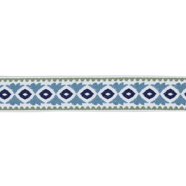 BD102 BORDER 2" AQUAMARINE by RM CoCo Trim Bahama Breeze 100% Acrylic See Sample 0 Horizontal: 0 and Vertical: 0 2 - Fabric Carolina -