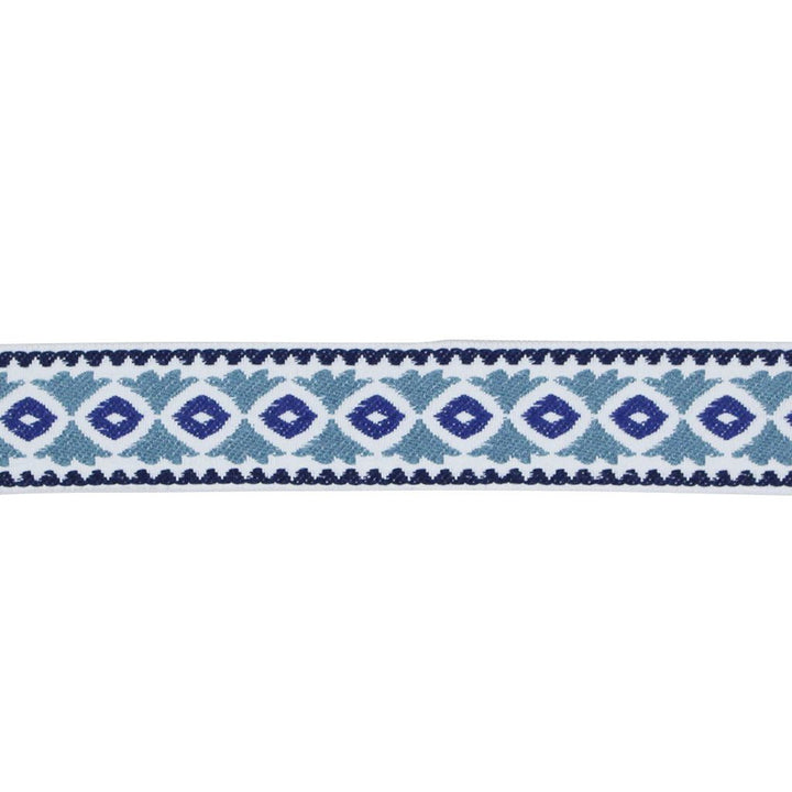 BD102 BORDER 2" GROTTO BLUE by RM CoCo Trim Bahama Breeze 100% Acrylic See Sample 0 Horizontal: 0 and Vertical: 0 2 - Fabric Carolina -