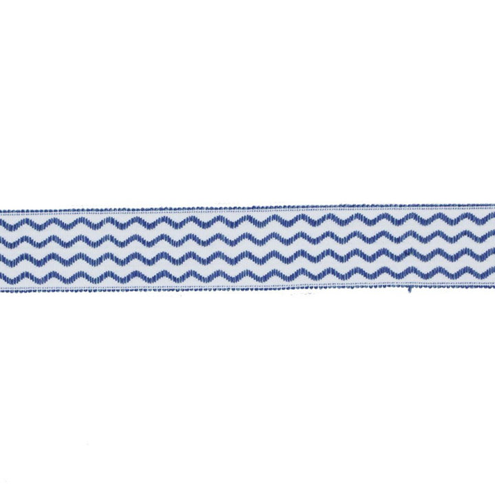 BD104 BORDER 1 7/8" BLUE by RM CoCo Trim Bahama Breeze 100% Acrylic See Sample 0 Horizontal: 0 and Vertical: 0 1.88 - Fabric Carolina -