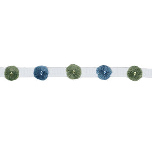 BD105 BORDER 1" AQUAMARINE by RM CoCo Trim