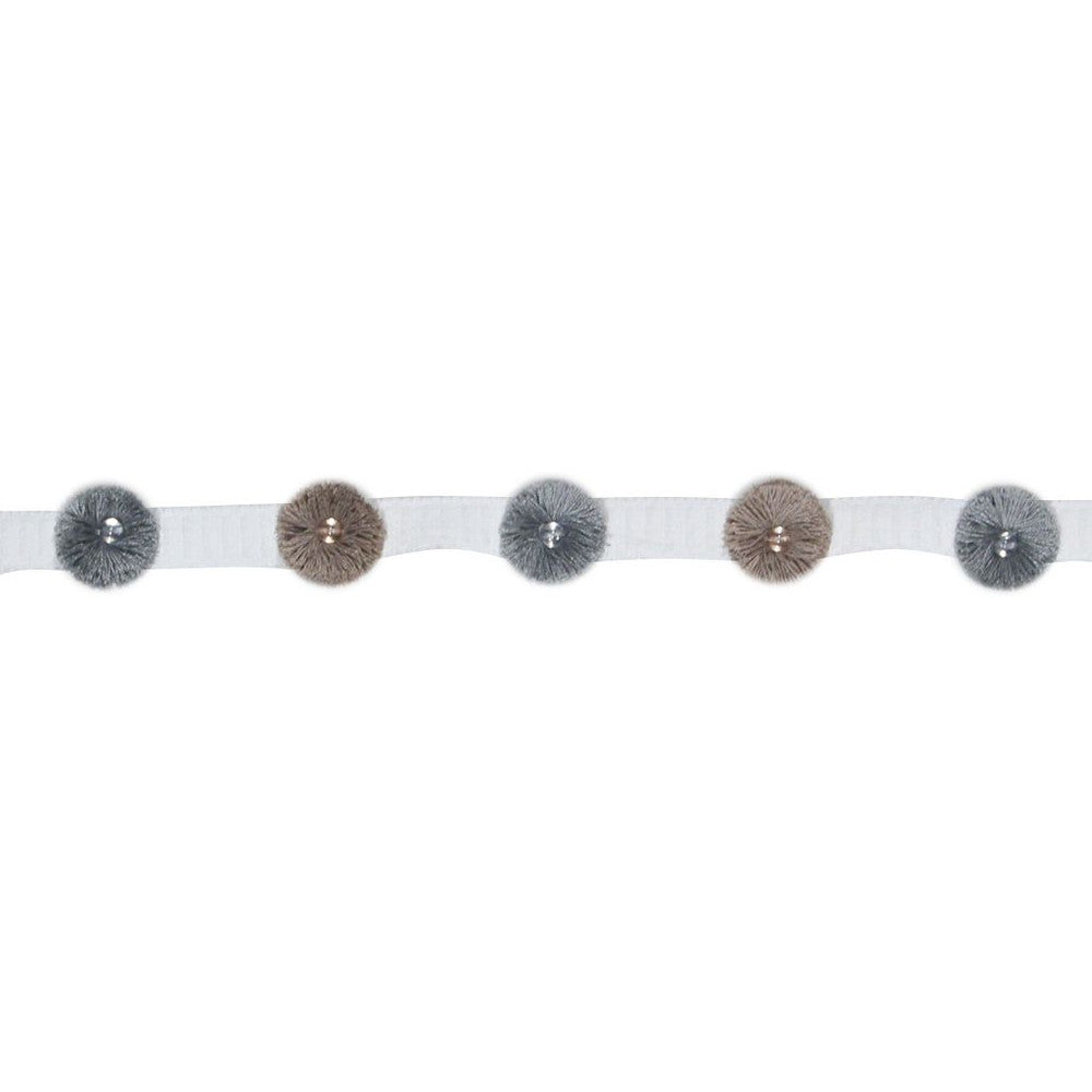 BD105 BORDER 1" STERLING by RM CoCo Trim Bahama Breeze 100% Acrylic See Sample 0 Horizontal: 0 and Vertical: 0 1 - Fabric Carolina -
