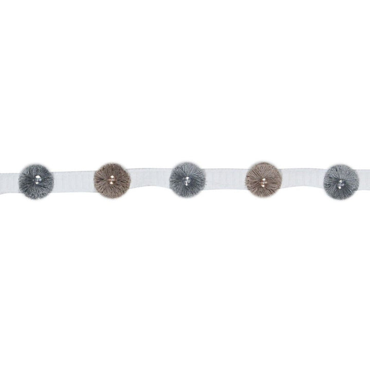 BD105 BORDER 1" STERLING by RM CoCo Trim Bahama Breeze 100% Acrylic See Sample 0 Horizontal: 0 and Vertical: 0 1 - Fabric Carolina -