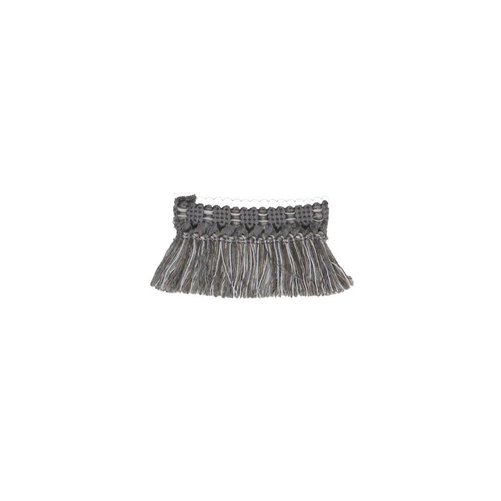 BF101 BRUSH FRINGE 1 7/8" STERLING by RM CoCo Trim Bahama Breeze 93% Acrylic 7% Polyester See Sample 0 Horizontal: 0 and Vertical: 0 1.88 - Fabric Carolina -