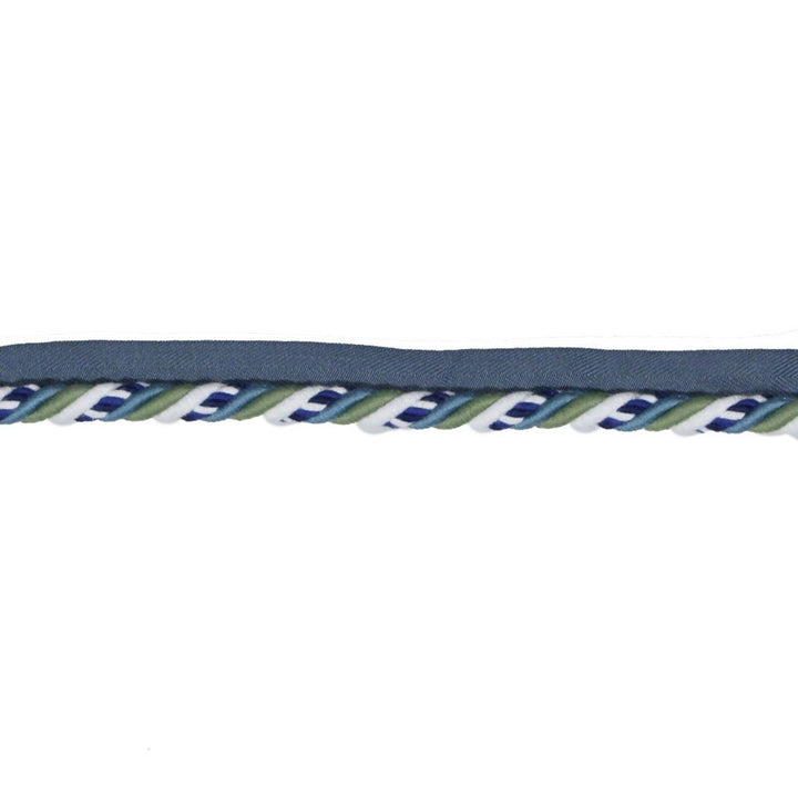 LC101 LIPCORD .5" AQUAMARINE by RM CoCo Trim Bahama Breeze 60% Cotton 32% Acrylic 8% Polyester See Sample 0 Horizontal: 0 and Vertical: 0 0.5 - Fabric Carolina -