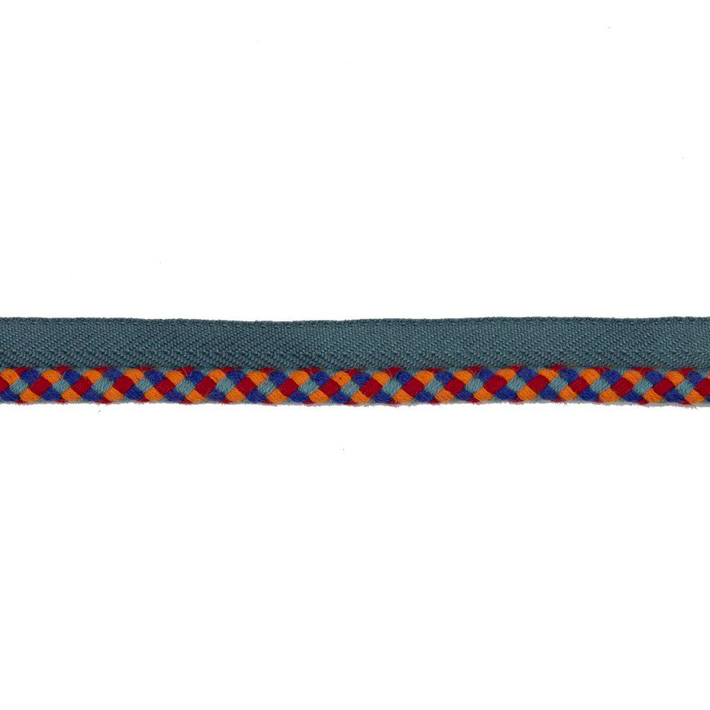 LC103 LIPCORD .25" SUNSET by RM CoCo Trim Bahama Breeze 39% Cotton 39% Acrylic 21% Polyester 11% Nylon See Sample 0 Horizontal: 0 and Vertical: 0 0.25 - Fabric Carolina -
