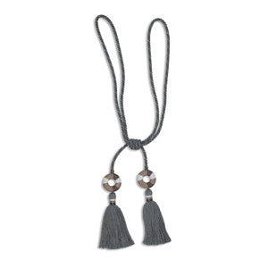 TB100 TIEBACK 9.25" STERLING by RM CoCo Trim