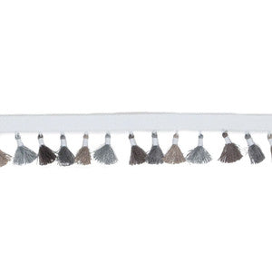 TF100 TASSEL FRINGE 1.875" STERLING by RM CoCo Trim