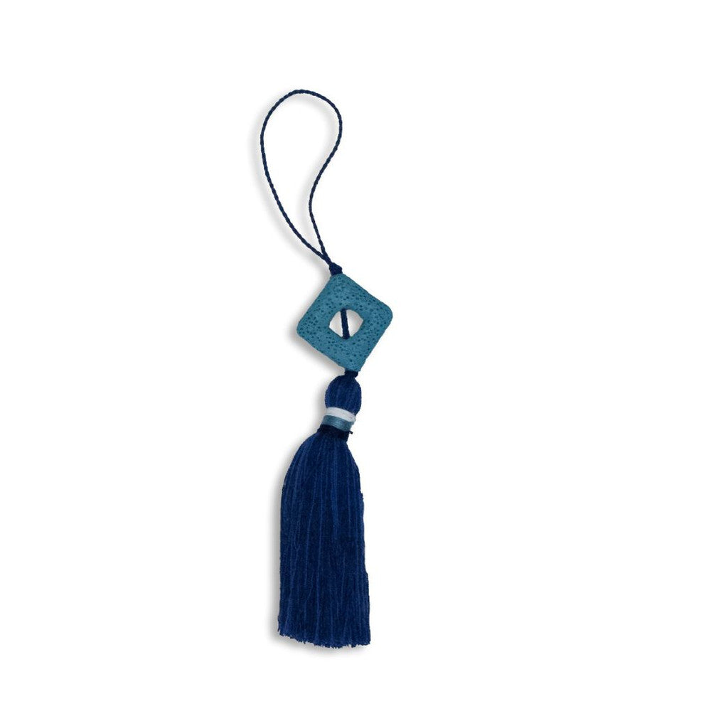 TS100 TASSEL 5" GROTTO BLUE by RM CoCo Trim Bahama Breeze 100% Acrylic See Sample 0 Horizontal: 0 and Vertical: 0 5 - Fabric Carolina -