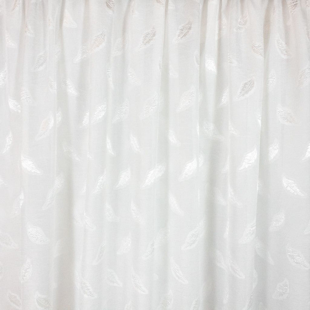 Quitman White Linen by RM CoCo Fabric Sheer Indulgence Regular Book 100% Polyester See Sample 0 Horizontal: 4 and Vertical: 7.2 110 - Fabric Carolina -