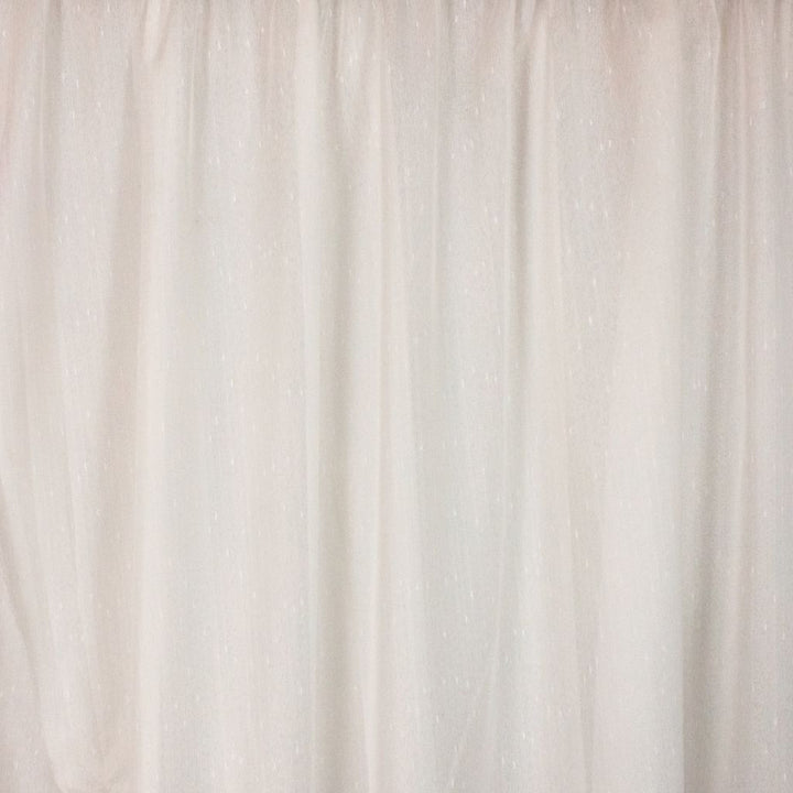 Upswing White Smoke by RM CoCo Fabric Sheer Indulgence Regular Book 100% Polyester See Sample 0 Horizontal: 50 110  - Fabric Carolina -
