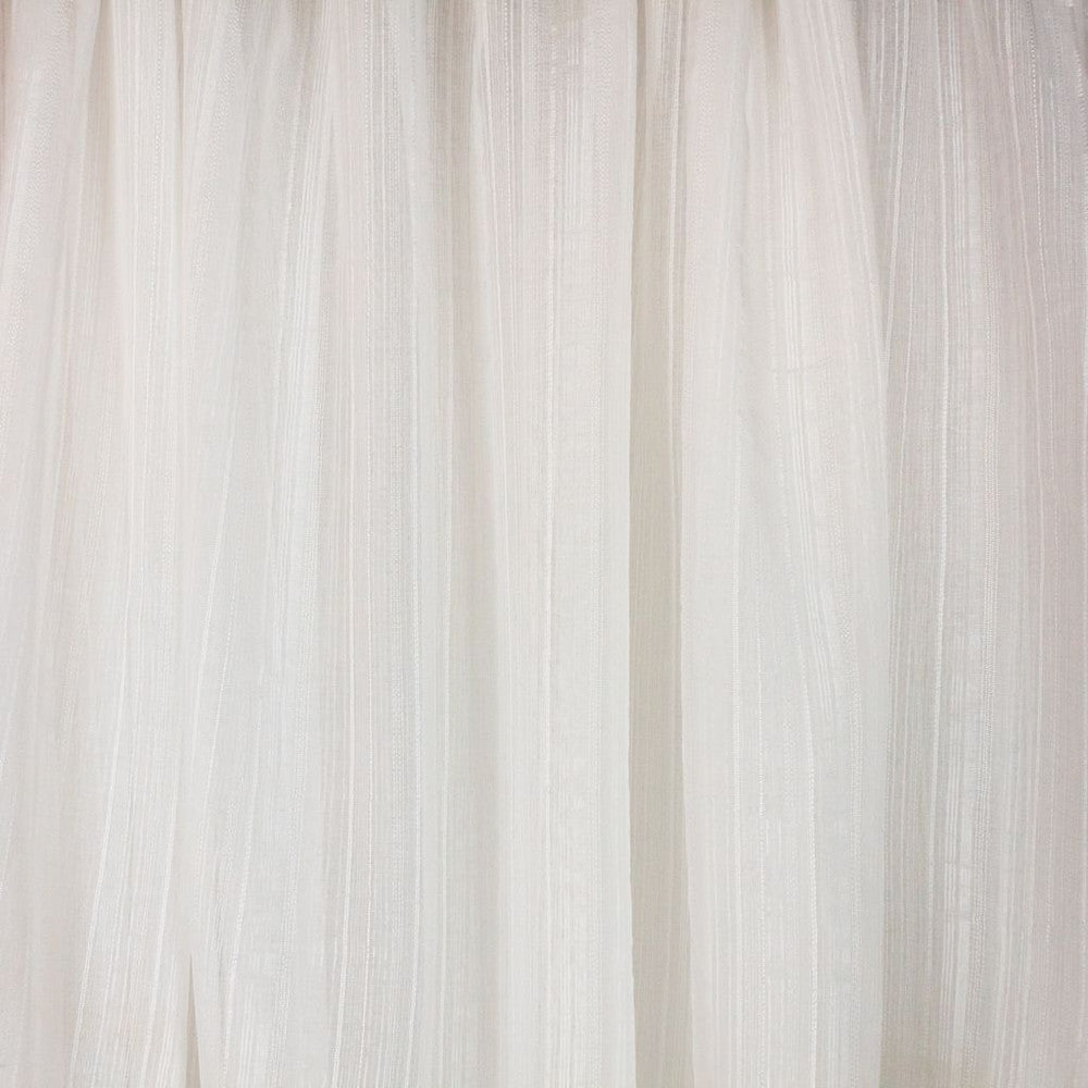 Uptempo Cameo White by RM CoCo Fabric Sheer Indulgence Regular Book 100% Polyester See Sample 0 Horizontal: 4.375 and Vertical: 0 110 - Fabric Carolina -