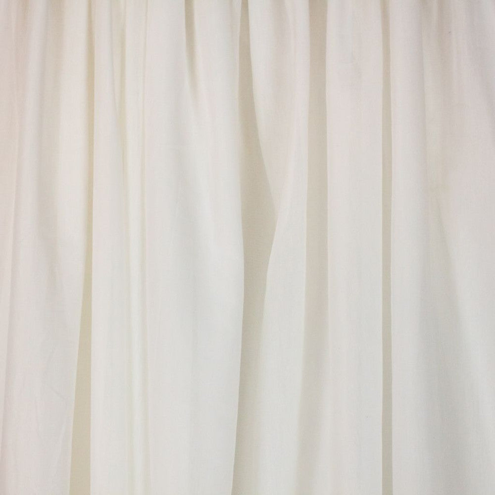 Vickory Spanish White by RM CoCo Fabric Sheer Indulgence Regular Book 100% Polyester See Sample 0 Horizontal: 00 110  - Fabric Carolina -