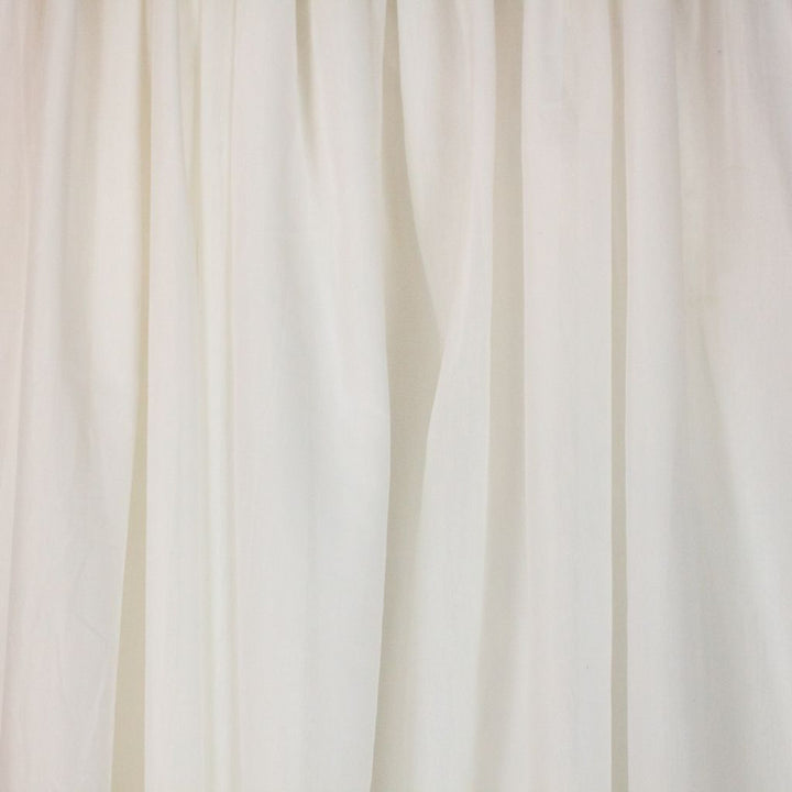 Vickory Spanish White by RM CoCo Fabric Sheer Indulgence Regular Book 100% Polyester See Sample 0 Horizontal: 00 110  - Fabric Carolina -
