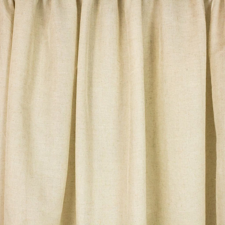 Warburton Flax by RM CoCo Fabric Sheer Indulgence Regular Book 100% Polyester See Sample 0 Horizontal: 00 110  - Fabric Carolina -