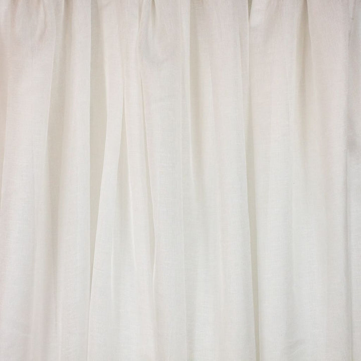 Watkins Ivory by RM CoCo Fabric Sheer Indulgence Regular Book 100% Polyester See Sample 0 Horizontal: 00 110  - Fabric Carolina -