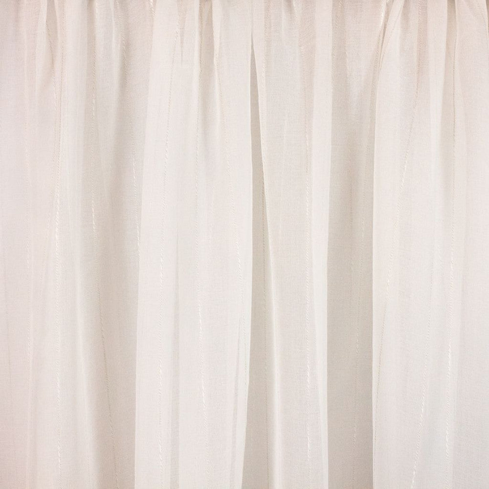 Wayside White Ash by RM CoCo Fabric Sheer Indulgence Regular Book 100% Polyester See Sample 0 Horizontal: 3 and Vertical: 0 110 - Fabric Carolina -
