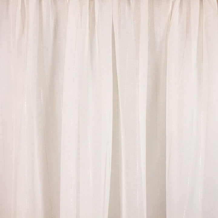 Wayside White Ash by RM CoCo Fabric Sheer Indulgence Regular Book 100% Polyester See Sample 0 Horizontal: 3 and Vertical: 0 110 - Fabric Carolina -