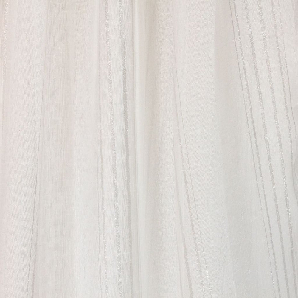 Whitaker Silver Lining by RM CoCo Fabric Sheer Indulgence Regular Book 100% Polyester See Sample 0 Horizontal: 7.5 and Vertical: 0 110 - Fabric Carolina -