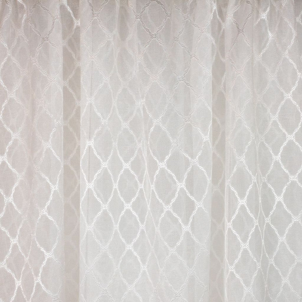 Whetherby Ice Dance by RM CoCo Fabric Sheer Indulgence Regular Book 100% Polyester See Sample 0 Horizontal: 2.625 and Vertical: 3.5 110 - Fabric Carolina -