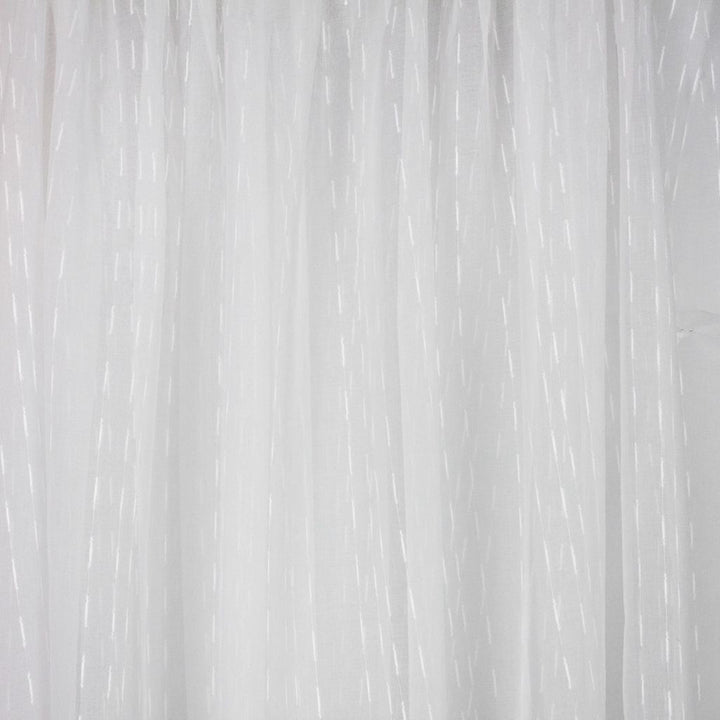 Xavier White Cloud by RM CoCo Fabric Sheer Indulgence Regular Book 100% Polyester See Sample 0 Horizontal: 5 and Vertical: 1 110 - Fabric Carolina -