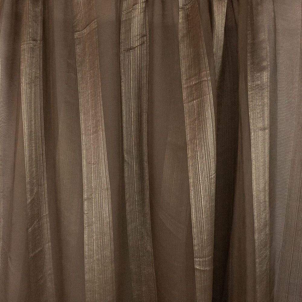 Zeda Latte by RM CoCo Fabric Sheer Indulgence Regular Book 100% Polyester See Sample 0 Horizontal: 7.88 and Vertical: 0 110 - Fabric Carolina -