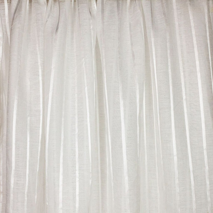 Zora Classic White by RM CoCo Fabric Sheer Indulgence Regular Book 100% Polyester See Sample 0 Horizontal: 1.75 and Vertical: 0 110 - Fabric Carolina -
