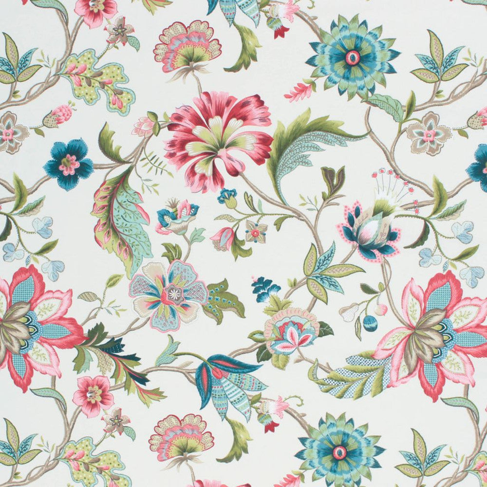 Queen's Garden Peony by RM CoCo Fabric Inspired Living Vol 9 50% Cotton 50% Polyester See Sample 0 Horizontal: 26.75 and Vertical: 24.75 55 - Fabric Carolina -