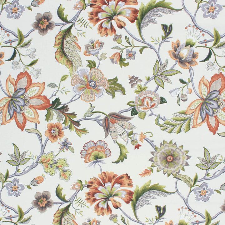 Queen's Garden Spice by RM CoCo Fabric Inspired Living Vol 8 50% Cotton 50% Polyester See Sample 0 Horizontal: 26.7524.75 55  - Fabric Carolina -