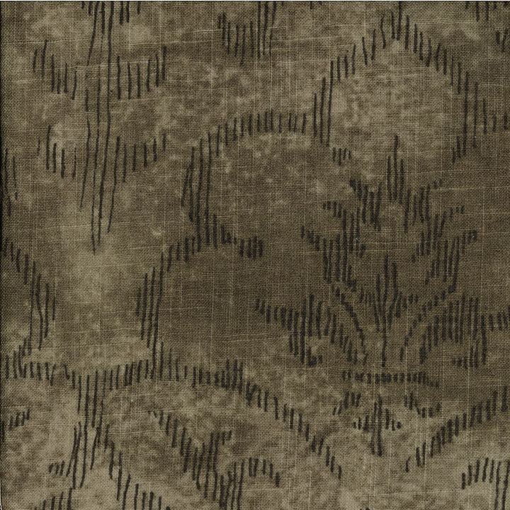 Obscura Hot Chocolate by RM CoCo Fabric Prive Vol 4 55% Linen 45% Viscose See Sample 0 Horizontal: 2725 52  - Fabric Carolina -
