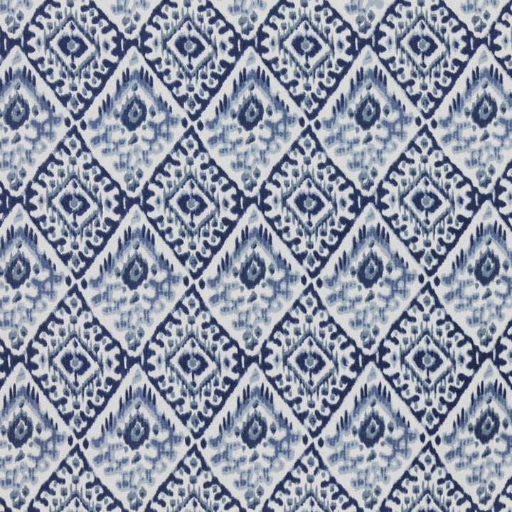Akbar China Blue by RM CoCo Fabric Inspired Living Vol 10 100% Cotton See Sample 9000 Horizontal: 4.56.25 58  - Fabric Carolina -