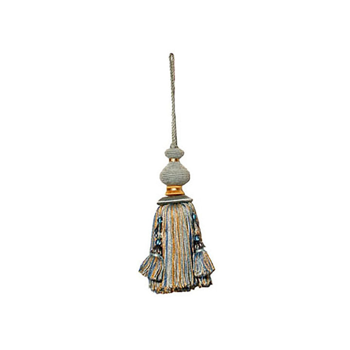 T1111 KEY TASSEL SEASIDE SPA KEY TASSEL by RM CoCo Fabric Crescendo  See Sample 0 Horizontal: 00 0  - Fabric Carolina -