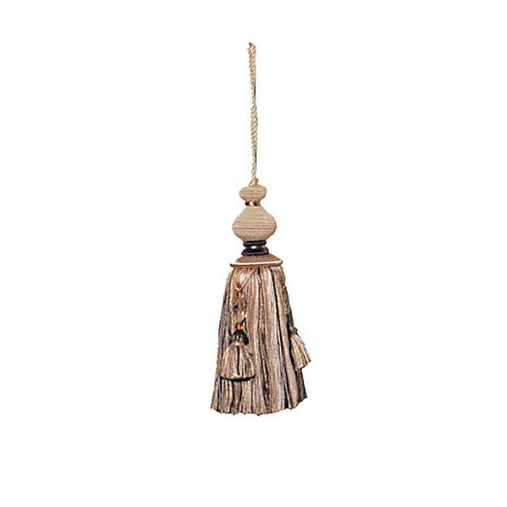 T1111 KEY TASSEL QUARRY STONE KEY TASSEL by RM CoCo Fabric Crescendo See Sample 0 Horizontal: 0 and Vertical: 0 0 - Fabric Carolina -