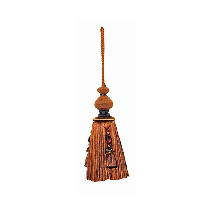 T1111 KEY TASSEL SAFFRON KEY TASSEL by RM CoCo Fabric Crescendo See Sample 0 Horizontal: 0 and Vertical: 0 0 - Fabric Carolina -