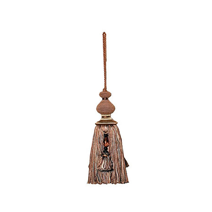 T1111 KEY TASSEL SPOT.ROBIN EGG KEY TASSEL by RM CoCo Fabric